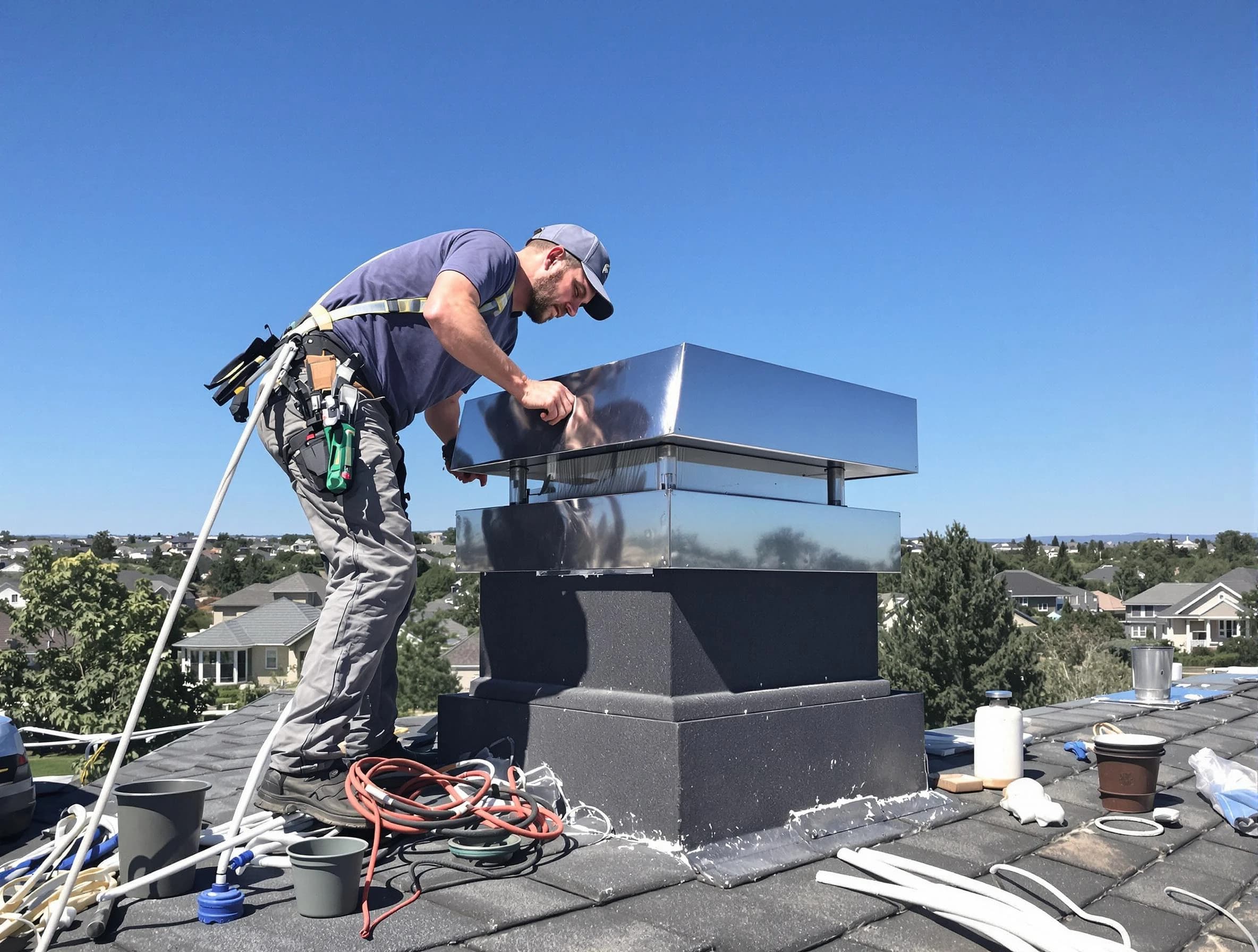 Chimney Cap Services service in Butler, PA